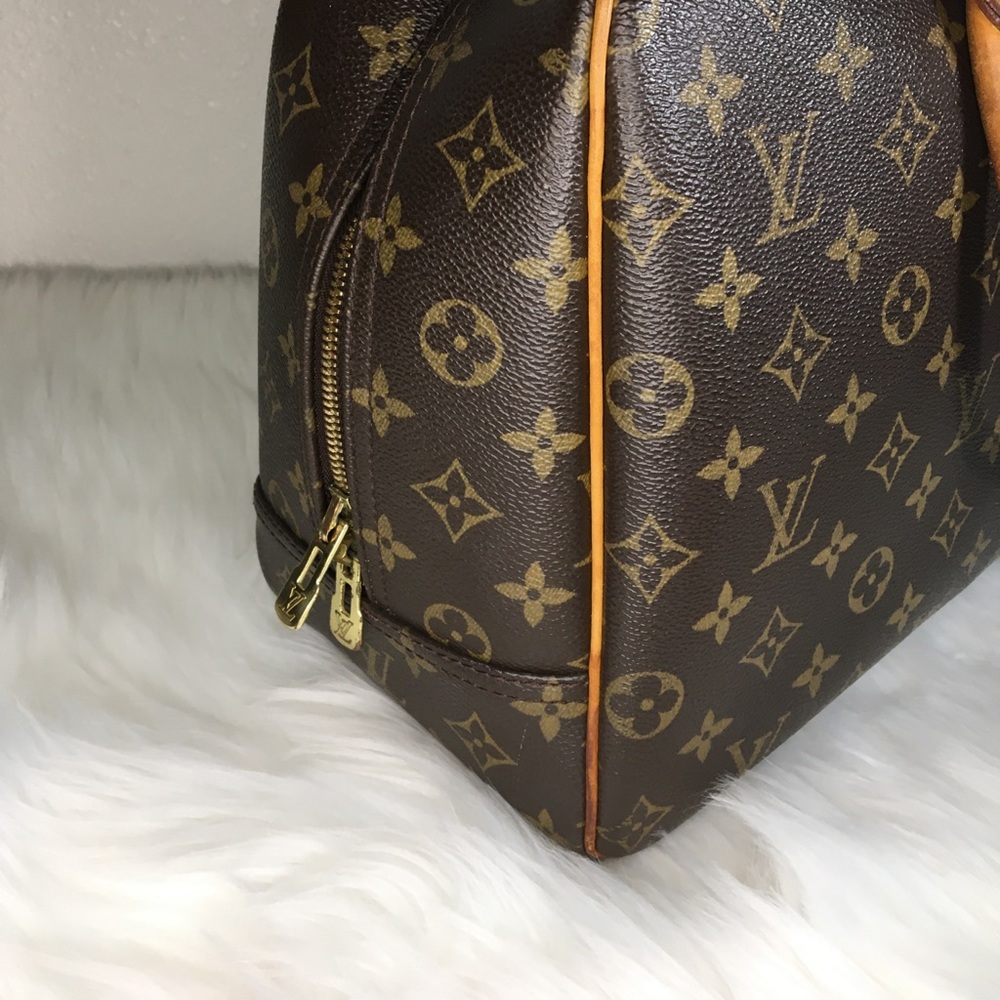 Louis Vuitton Hand Bag Deauville Browns Monogram - Picture 14 of 16